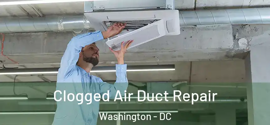 Clogged Air Duct Repair Washington - DC